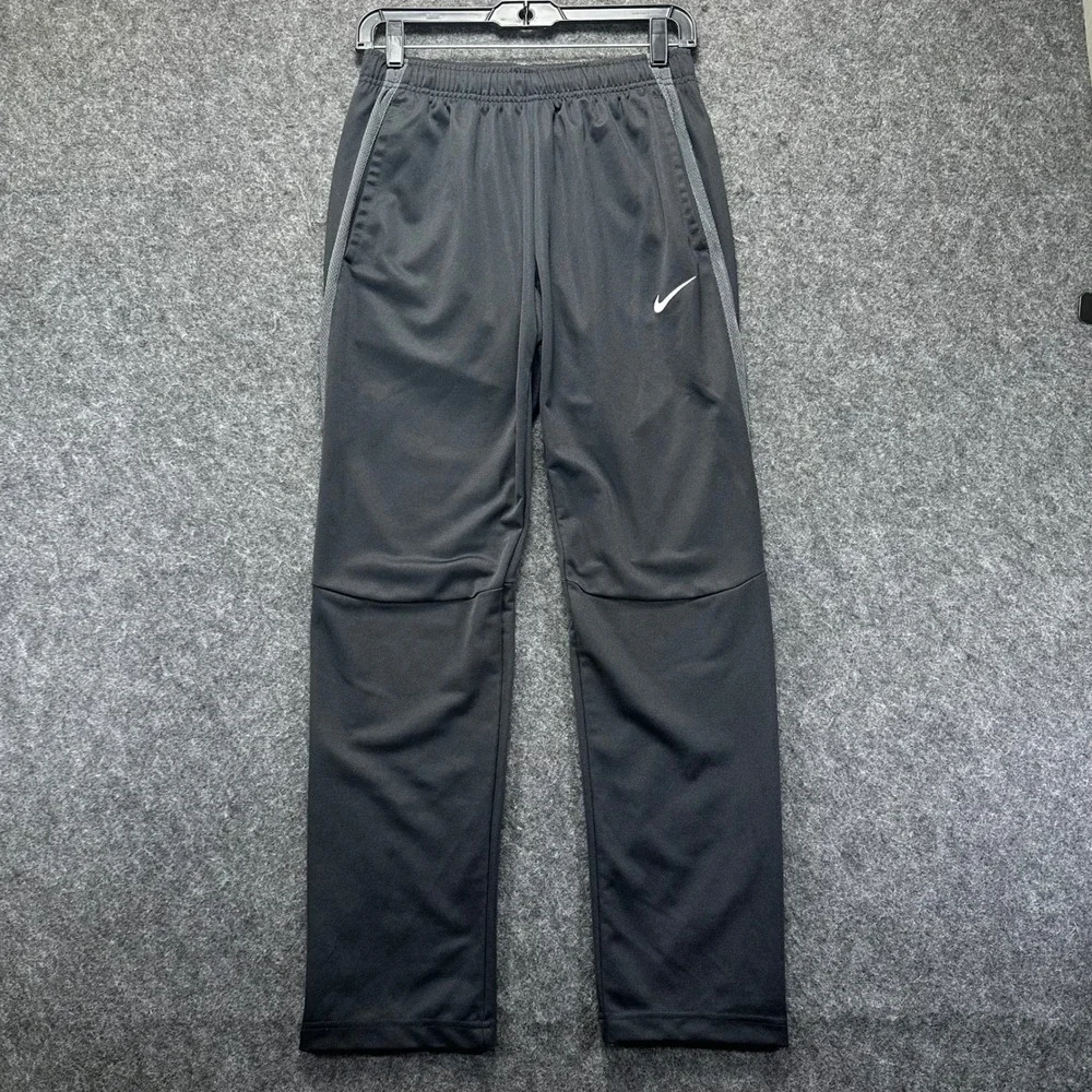 Nike Mens Black Dri-FIT Academy Training Soccer Track Pants Small